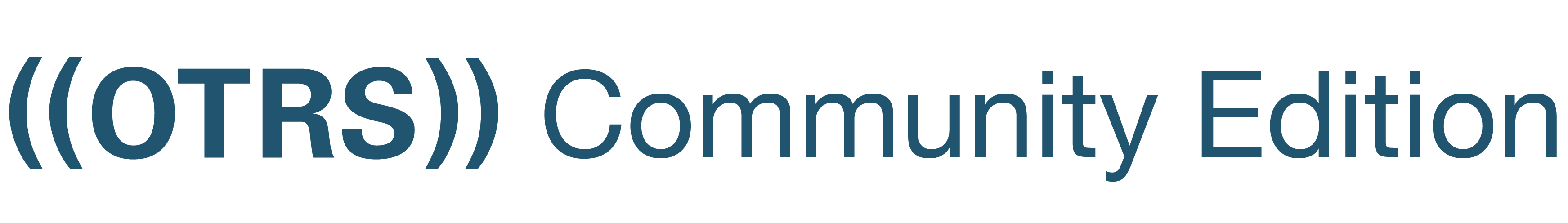 ((OTRS)) Community Edition logo